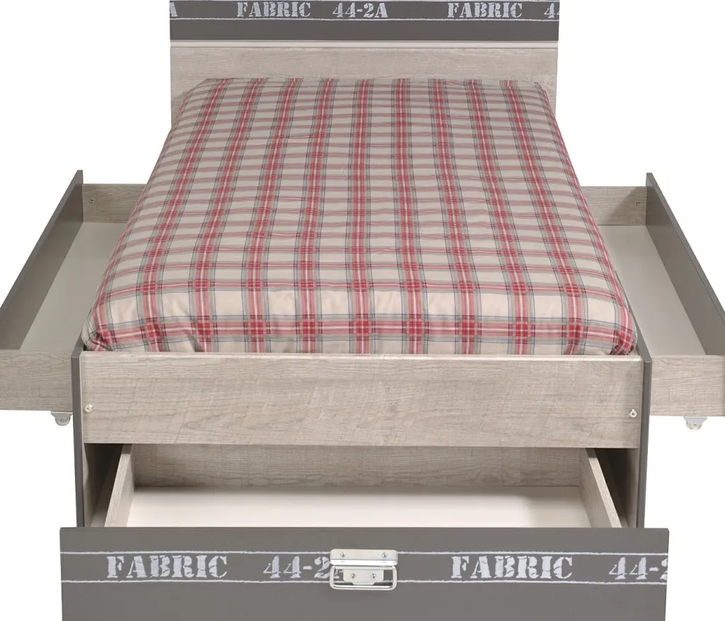 Chambre junior 6 éléments FABRIC 20-Parisot Outlet