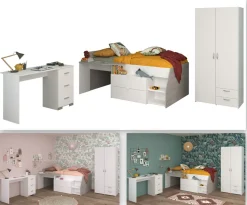Chambre junior 3 éléments MILKY 13-Parisot Best