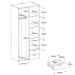 Chambre junior 3 éléments MILKY 12-Parisot Clearance