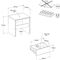 Chambre junior 5 éléments PIROUETTE 26
