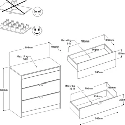 Chambre junior 3 éléments PIROUETTE 12-Parisot Hot