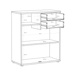 Commode TEMPRA 2-Forte Clearance