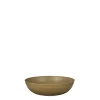 Coupe décorative ocre Ø30cm MILA