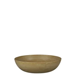 Coupe décorative ocre Ø37cm MILA-Edelman Clearance