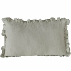 Coussin à volants MUSSELIN