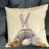 Coussin lapin de dos ROGER