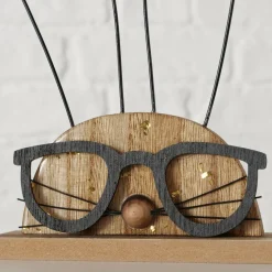 Décoration à poser lièvre à lunettes BERNT