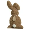 Décoration à poser lièvre peluche EASTER-Kaemingk New