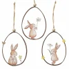 Décoration à suspendre lièvre dans œuf CHARMY-Boltze Best
