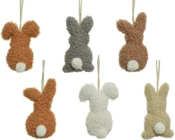 Décoration à suspendre lièvre peluche EASTER-Kaemingk Sale