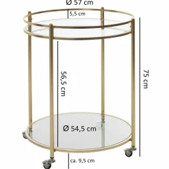 Desserte à roulettes ANCASH-Skyport Best