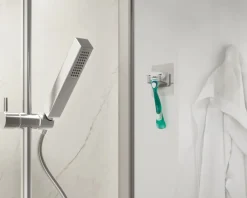 Double crochet à coller U-FIX-Metaltex Outlet