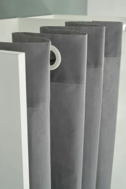 Dressing avec rideau en tissu JENKE