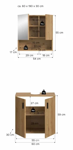 Ensemble 2 éléments MONE
