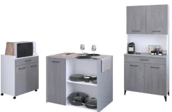 Ensemble avec buffet de cuisine MEMPHIS 5