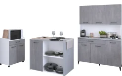 Ensemble avec buffet de cuisine MEMPHIS 6