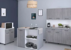 Ensemble avec buffet de cuisine MEMPHIS 6