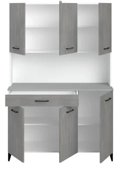 Ensemble avec buffet de cuisine MEMPHIS 4-Parisot Discount