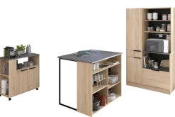 Ensemble de meubles de cuisine avec buffet PORTLAND 3-Parisot Hot