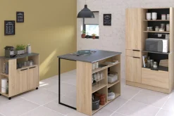 Ensemble de meubles de cuisine avec buffet PORTLAND 3-Parisot Hot