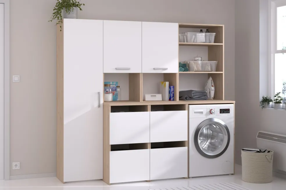 Ensemble de meubles pour machine à laver LAUNDRY 3