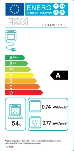 Ensemble four encastrable et plaque vitrocéramique BIC4 GKRU-IX-2-PKM Best