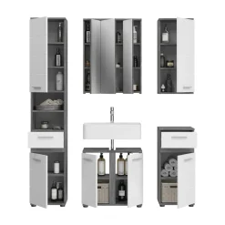 Ensemble salle de bains 5 éléments ASSELA-Xonox Clearance