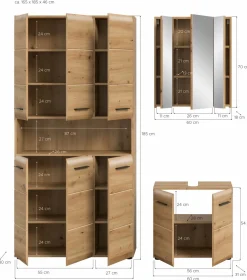 Ensemble salle de bains 3 éléments BONGA-Xonox Hot