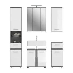 Ensemble salle de bains 5 éléments ASSELA-Xonox Sale