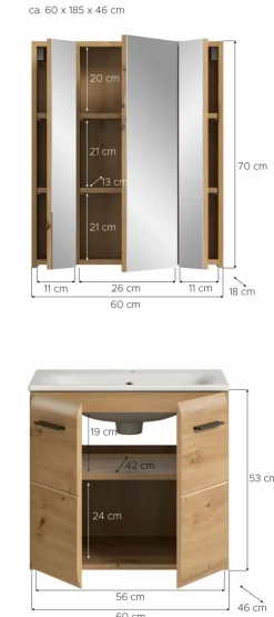 Ensemble salle de bains 2 éléments BONGA
