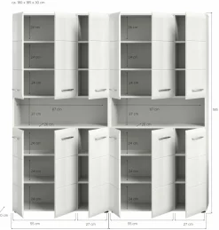 Ensemble salle de bains 2 éléments BONGA-Xonox Discount