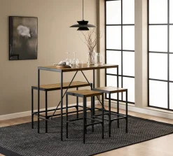 Ensemble table bar, banc et tabourets BERLIN-Actona