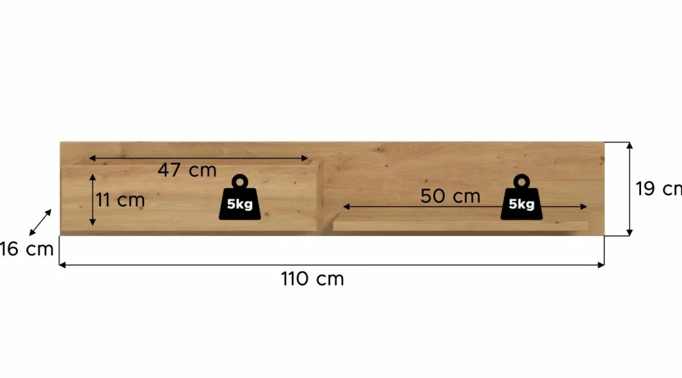 Etagère murale DRIVE