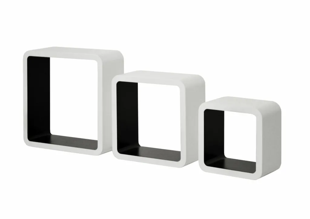 Etagères murales par lot de 3 CUBO-Finori Hot
