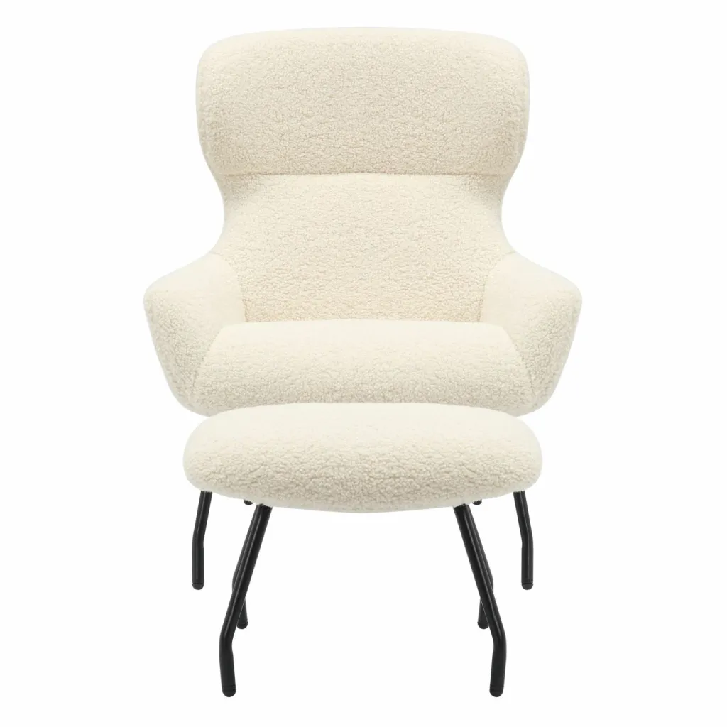 Fauteuil avec repose-pied 367797-Salesfever New