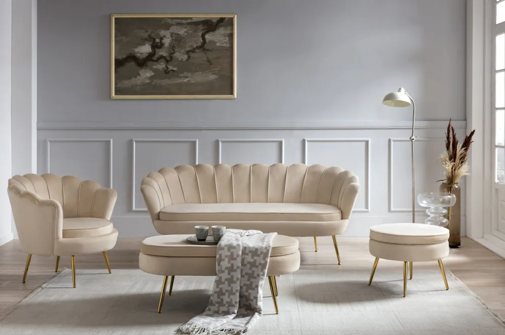 Fauteuil coquillage BANDUNG-Salesfever New