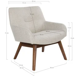 Fauteuil LONDON-House Nordic Hot