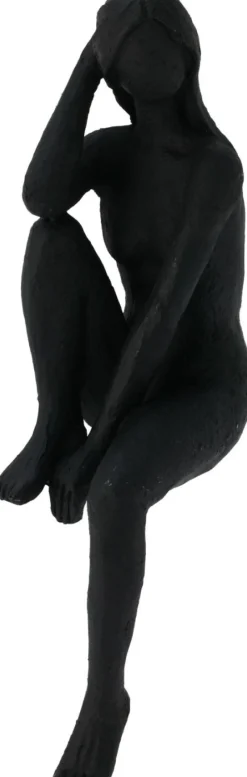 Figurine décorative femme assise sur le rebord DEKO-Koopman Online