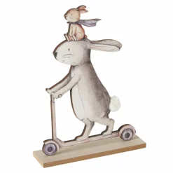 Figurine lapin avec lapereau BUNNY