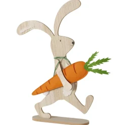 Figurine lièvre avec carotte KAMMERON-Boltze Clearance
