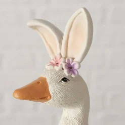 Figurine oie avec oreilles de lapin HIPSY
