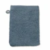Gant de toilette bleu fumé LADESSA