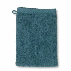 Gant de toilette bleu pétrole LADESSA-Kela Hot
