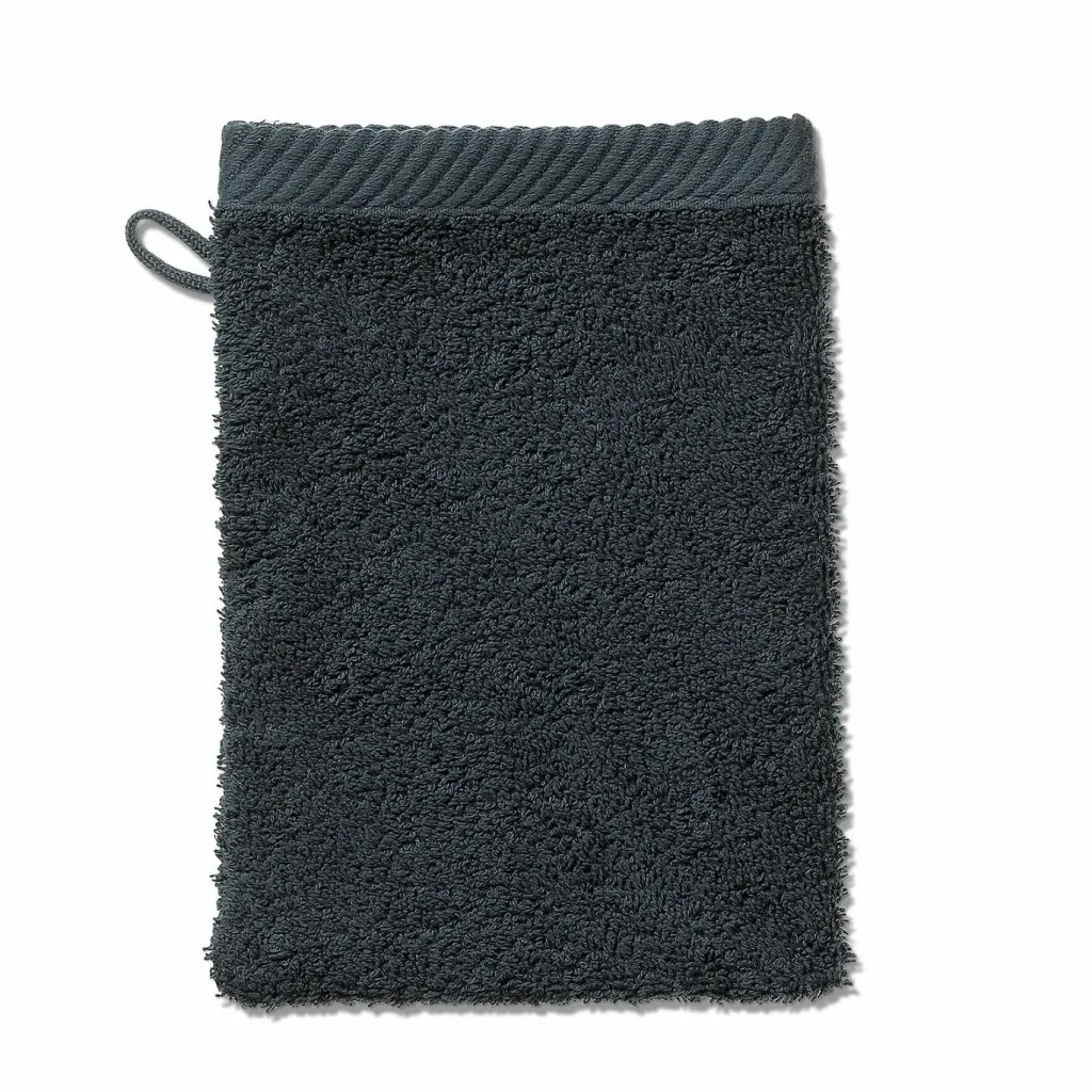 Gant de toilette gris granite LADESSA-Kela Discount