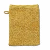 Gant de toilette jaune curry LADESSA