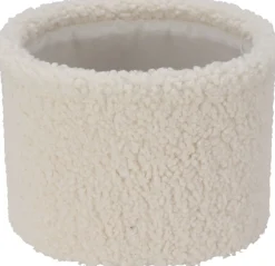 Grand panier aspect peluche EH-Koopman New