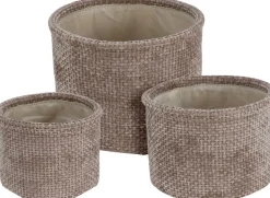 Grand panier aspect peluche EH