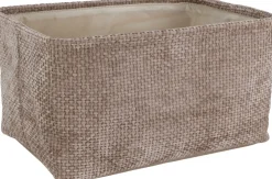 Grand panier aspect peluche EH