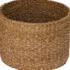 Grand panier rond en jonc de mer EH-Koopman Clearance