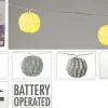 Guirlande lumineuse lampions DEKO-Koopman Discount